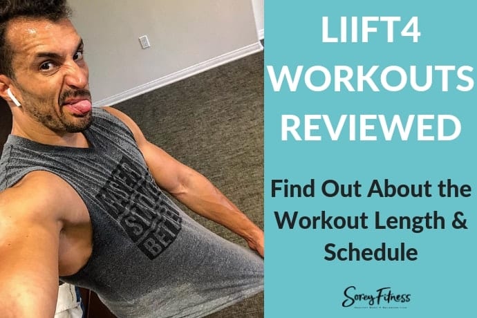 LIIFT4 Calendar Workout Schedule With With Times
