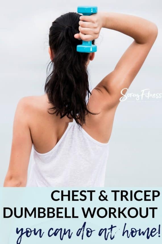 chest and tricep workout at home for women