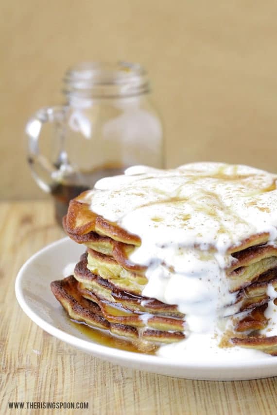 healthy banana pancakes for breakfast