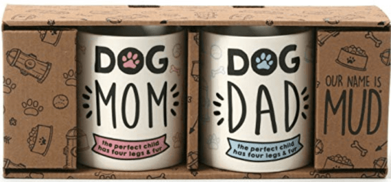 Dog Mom and Dog Dad Mugs