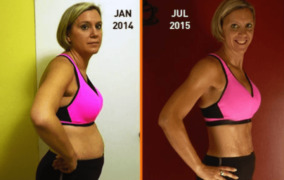 P90X3 Before and After Female