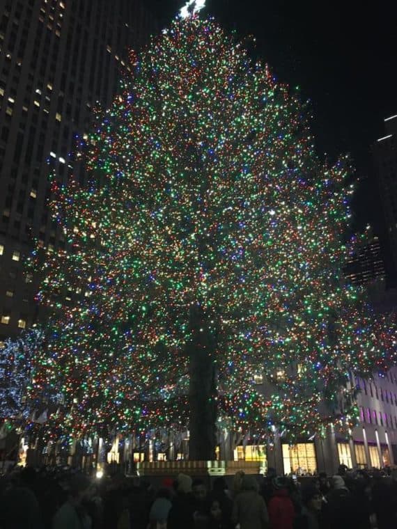 Rockafeller Christmas Tree in NYC