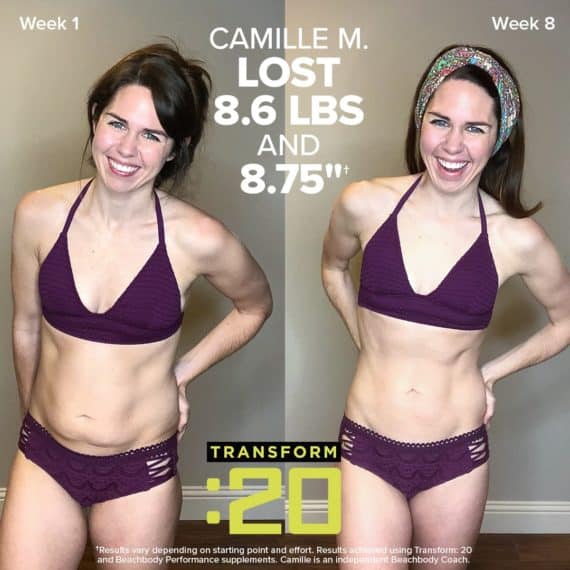 Transform 20 Results Women before and after