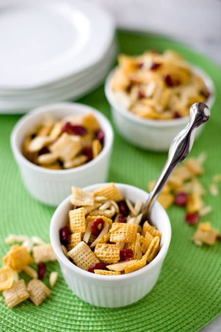 Cranberry Orange Chex Mix