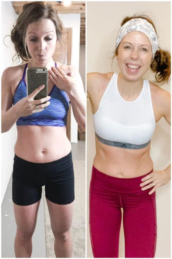 Ultimate Portion Fix Woman's Before and After Photo