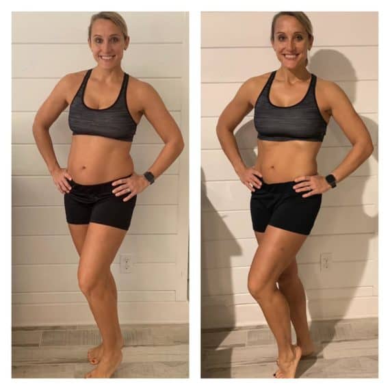 Ultimate Portion Fix Woman's Before and After