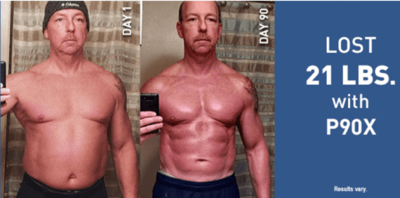 p90x before and after teenager