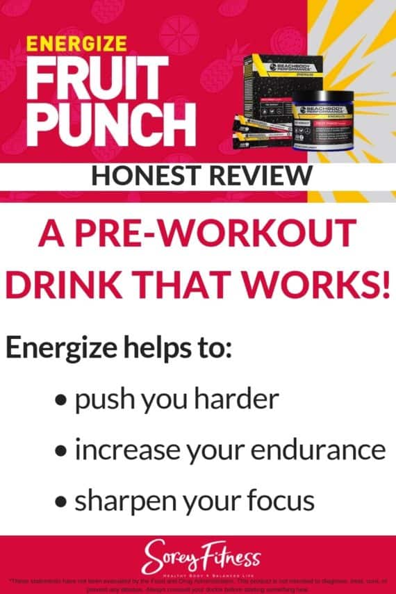 beachbody energize fruit punch flavor review (