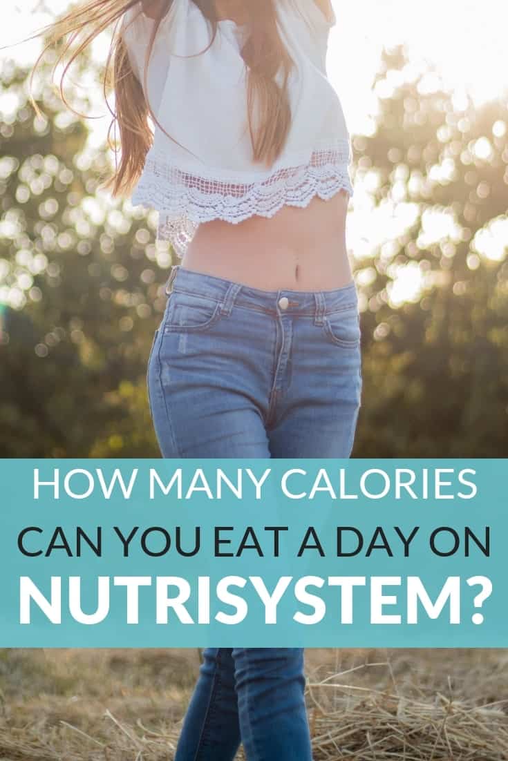 how many calories a day is nutrisystem