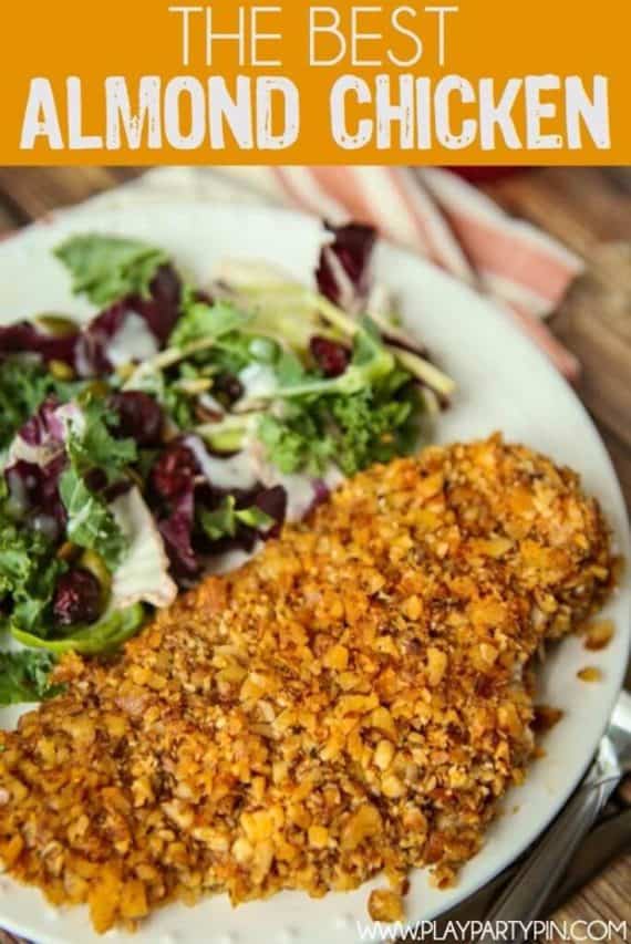 Low Carb Recipes Almond Chicken