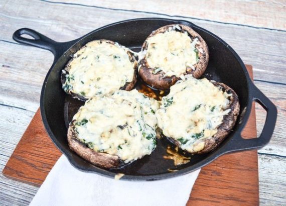 ricotta stuffed mushrooms