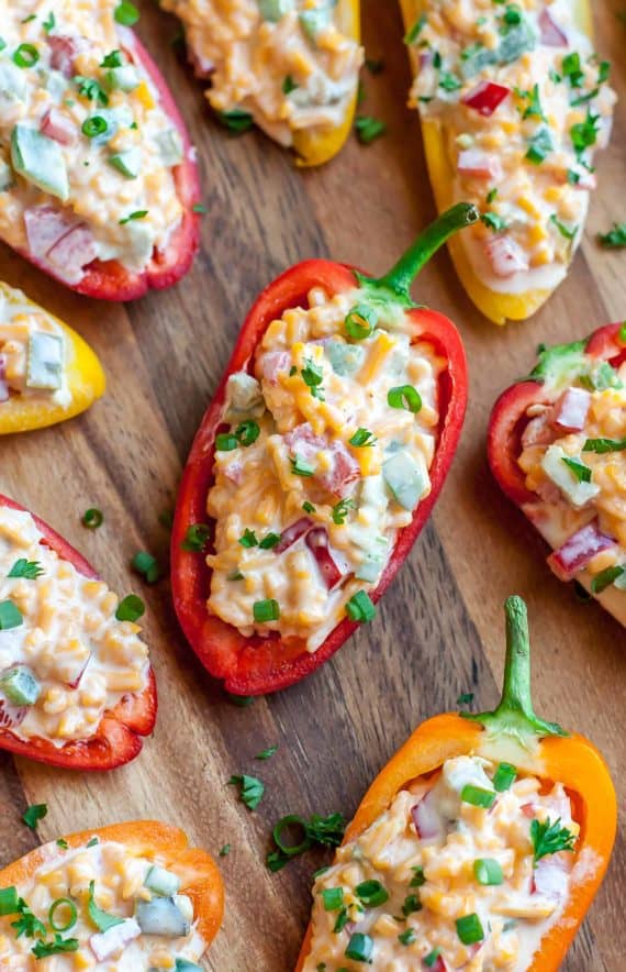 Low carb recipes: peppers