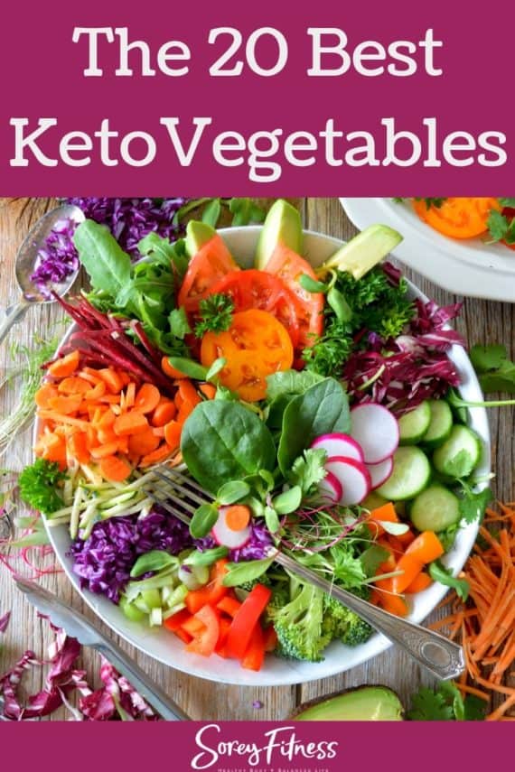 20 Best Keto Vegetables Hero Image