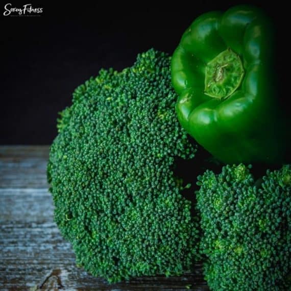 Bell pepper and Broccoli