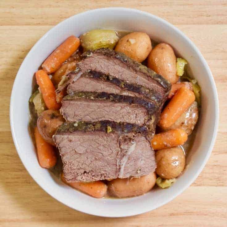 Simple Crockpot Mississippi Roast Recipe