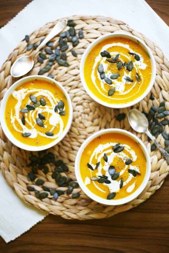 Whole 30 Dinners: Pumpkin Soup