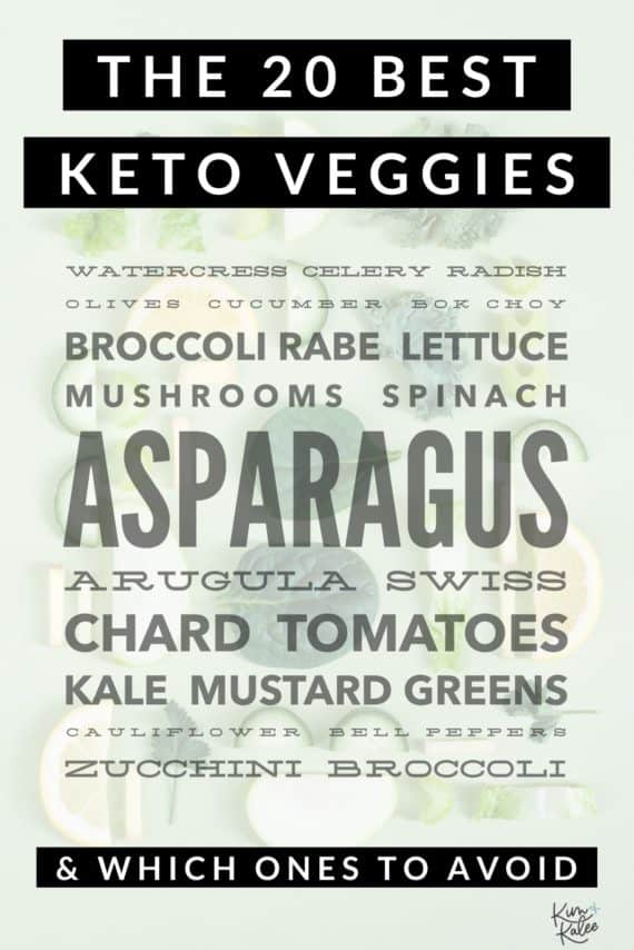 keto diet veggies