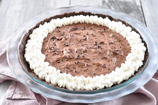 Keto Chocolate pie