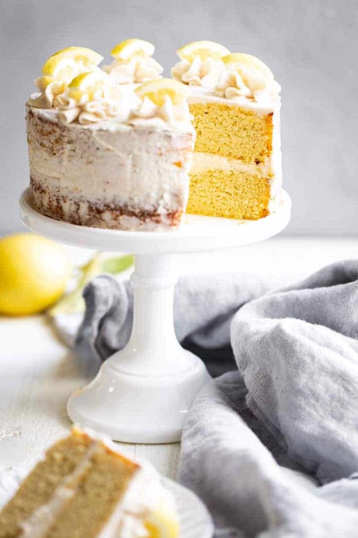 keto lemon cake