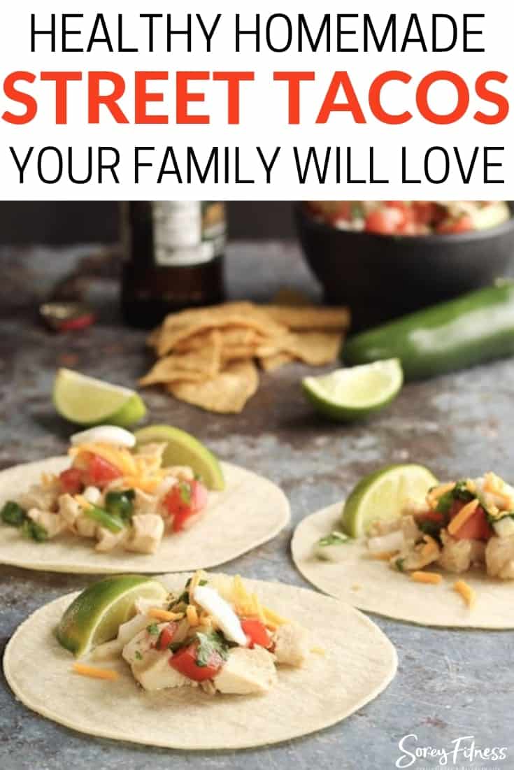 healthy chicken street tacos recipe