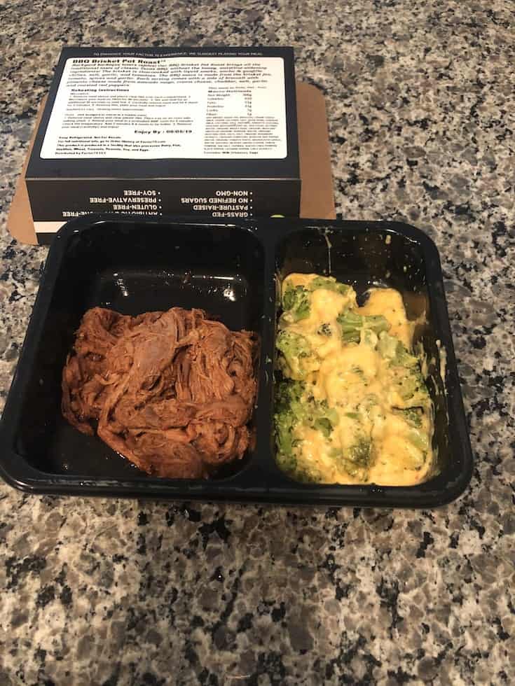 Keto BBQ Brisket Pot Roast with Cheesy Vegtables