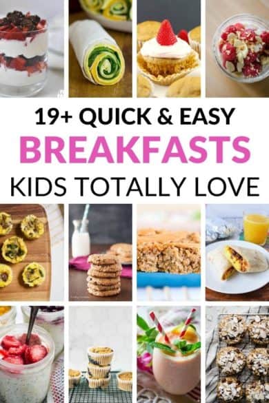 Healthy Breakfasts For Kids Before School | 19+ Quick & Easy Ideas