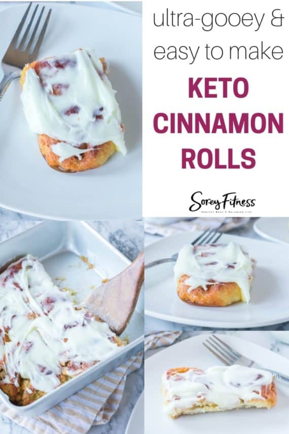 Easy Soft Keto Cinnamon Rolls Recipe with Icing