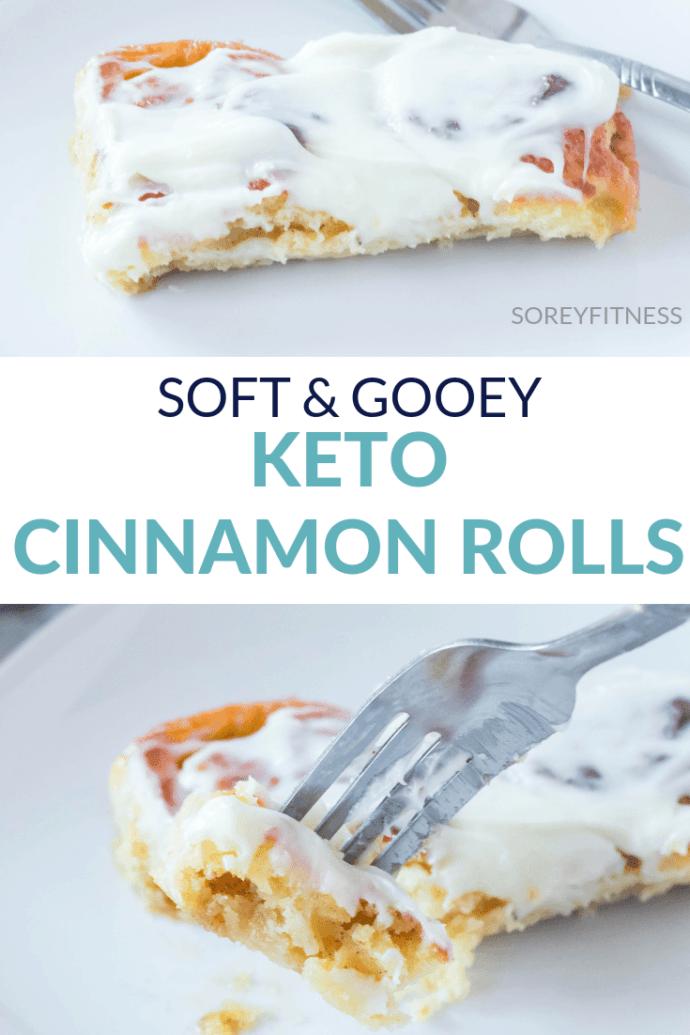 Easy Soft Keto Cinnamon Rolls Recipe with Icing