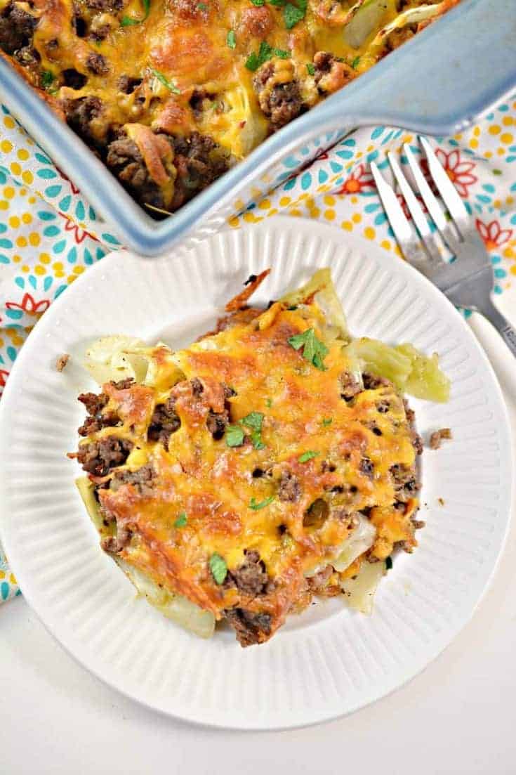 keto ground beef cabbage casserole recipe