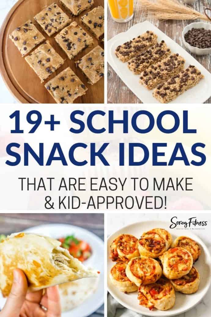 Healthy School Snacks | 25+ Fast Back to School Ideas