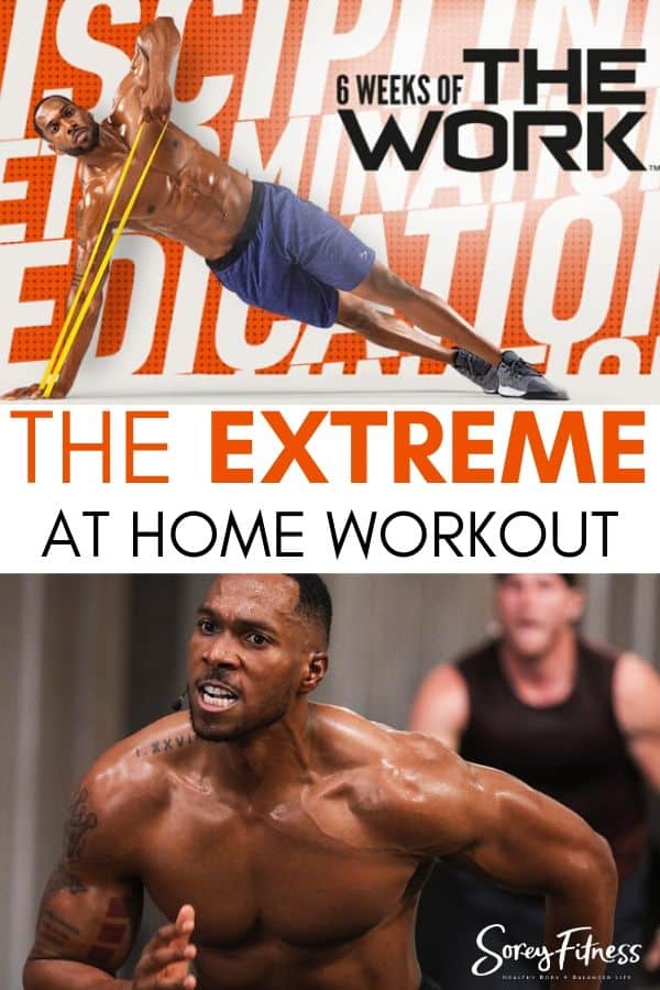 6 weeks of the work extreme workout calendar