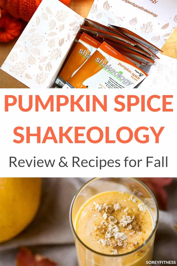 Pumpkin Spice Shakeology Review Collage