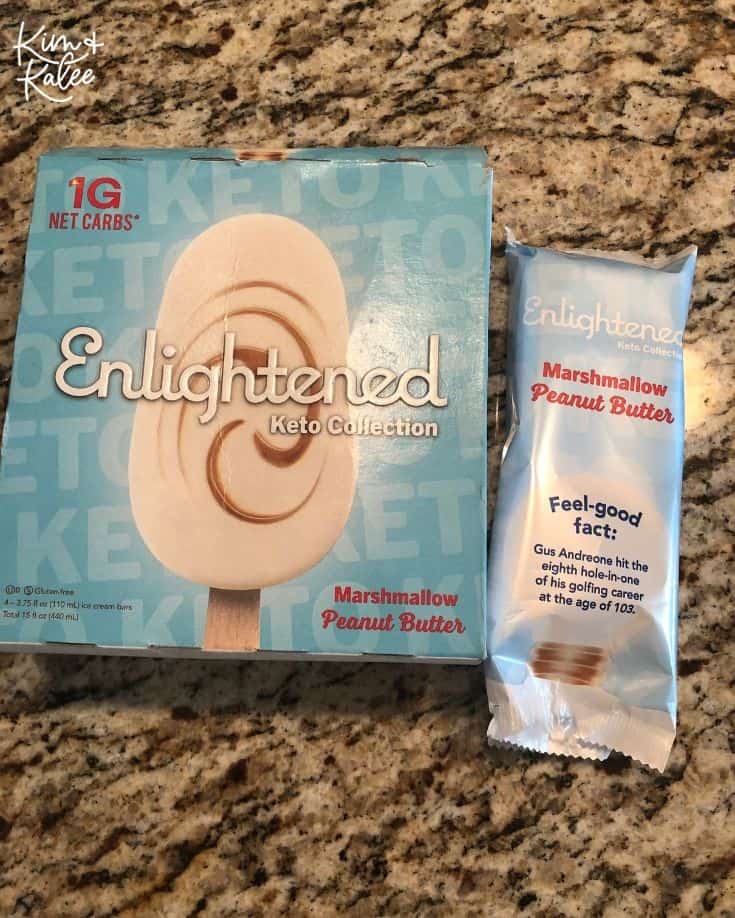 Enlightened Keto Ice Cream Bars