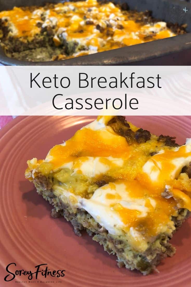 Keto Breakfast Casserole with Sausage