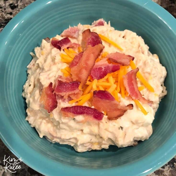 Easy Keto Chicken Bacon Ranch Crockpot Recipe