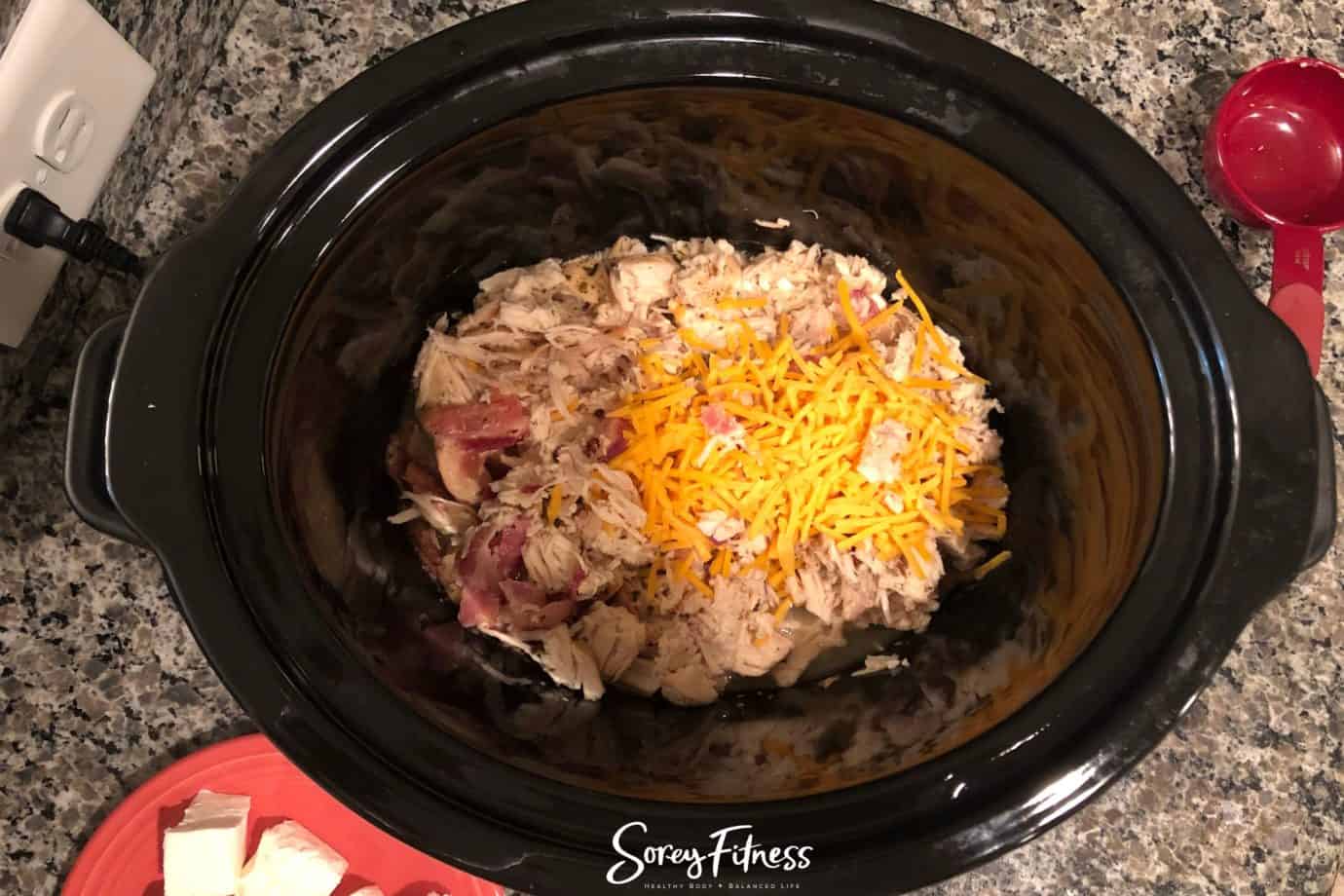 Easy Keto Chicken Bacon Ranch Crockpot Recipe