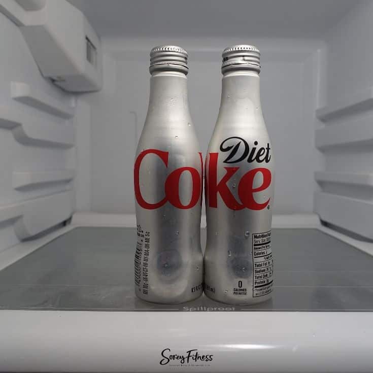 diet coke bottles