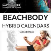 beachbody hyrbid calendars