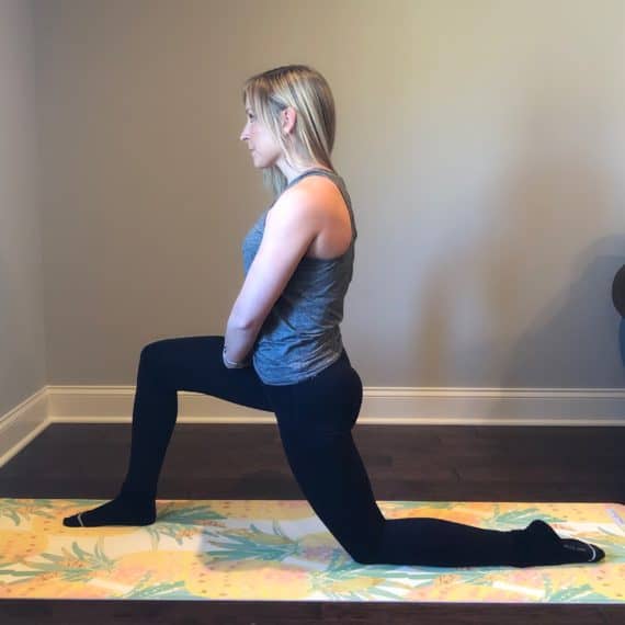 kneeling hip flexor stretch