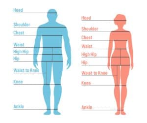 Free Body Measurement Chart Printable for Men & Women