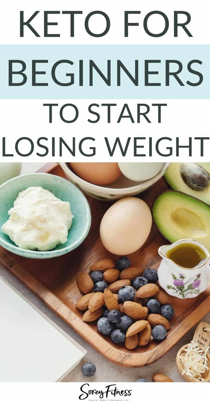 Keto for Beginners to Start Losing Weight Guide with a Food Platter