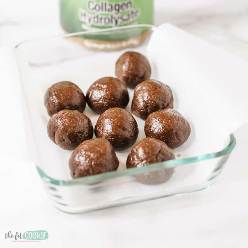 Fudgy Protein Brownie Bites from The Fit Cookie
