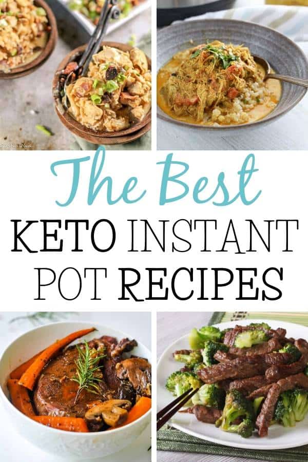 The Best Keto Instant Pot Recipes Collage