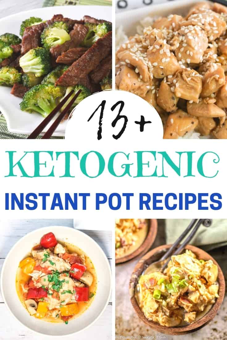 keto instant pot recipes collage