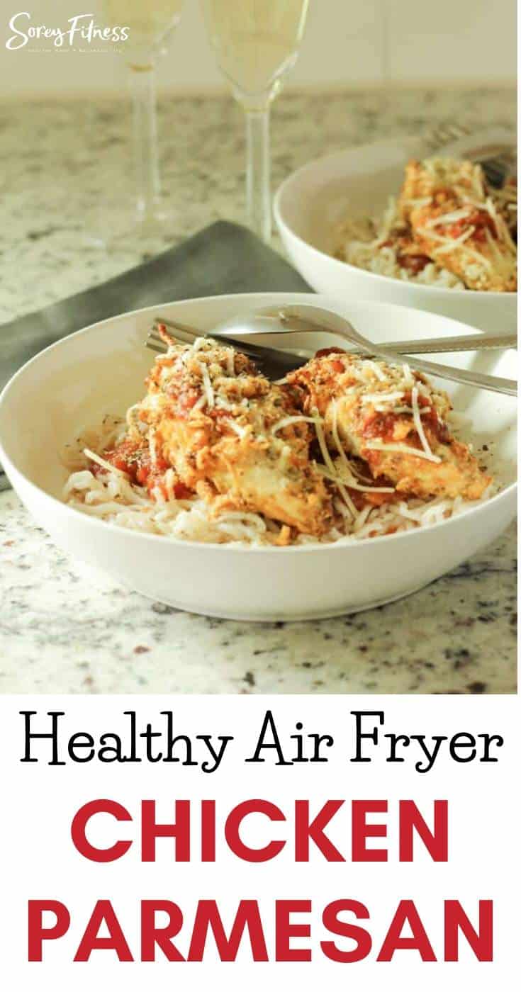 Low Carb Air Fryer Chicken Crusted Parmesan