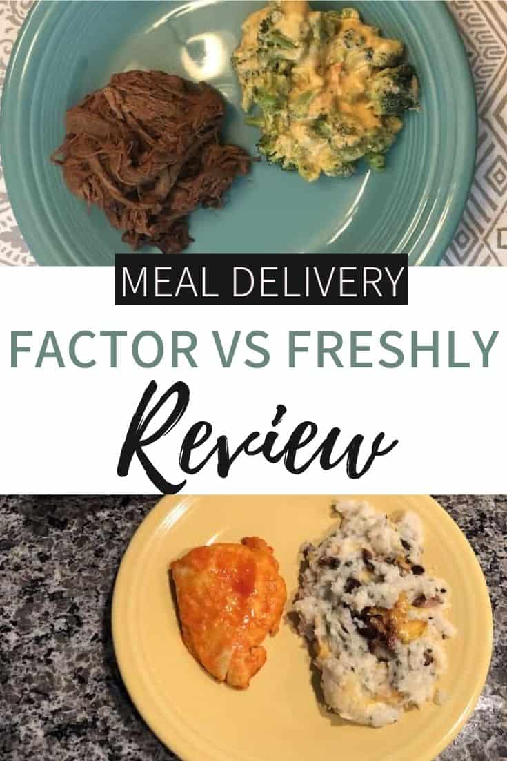 Freshly vs Factor Meals