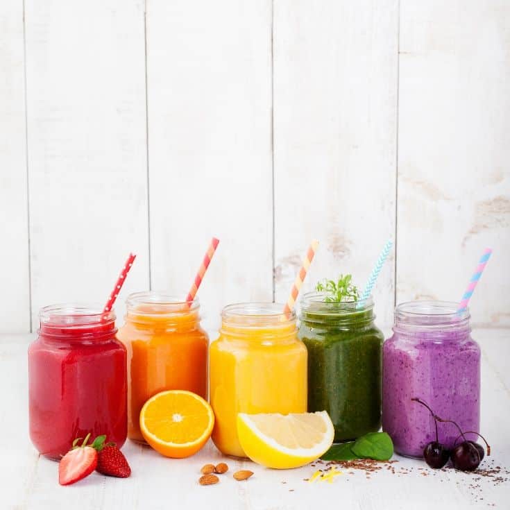  fruit and vegetable juices