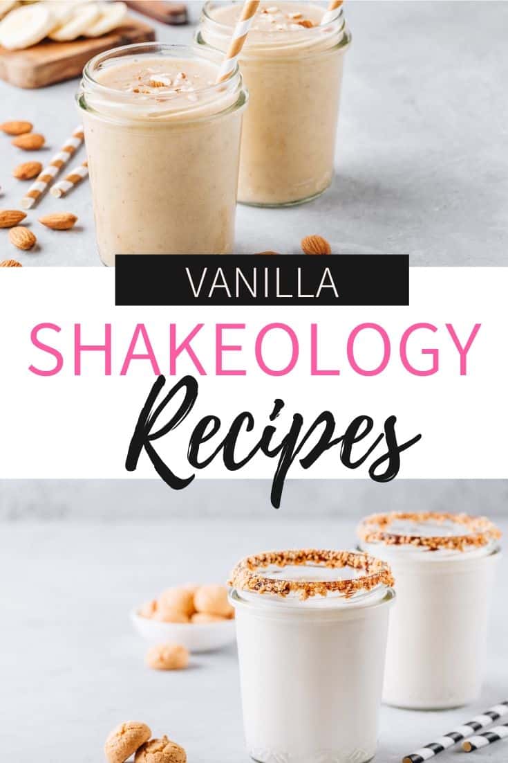 vanilla shakeology recipes