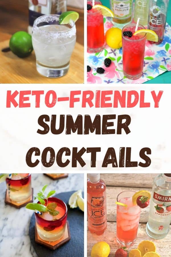 4 Summer Sparkling ICE Keto Cocktails