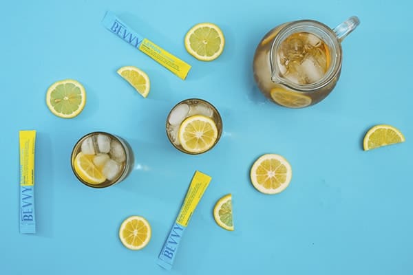 beachbody bevvy in lemon tea